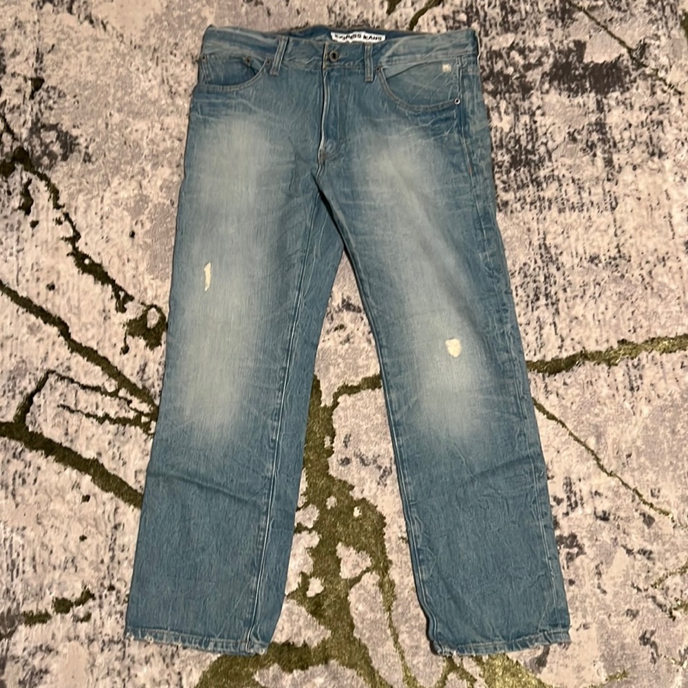 Express men’s jeans 34x30 Rocco slim fit straight leg